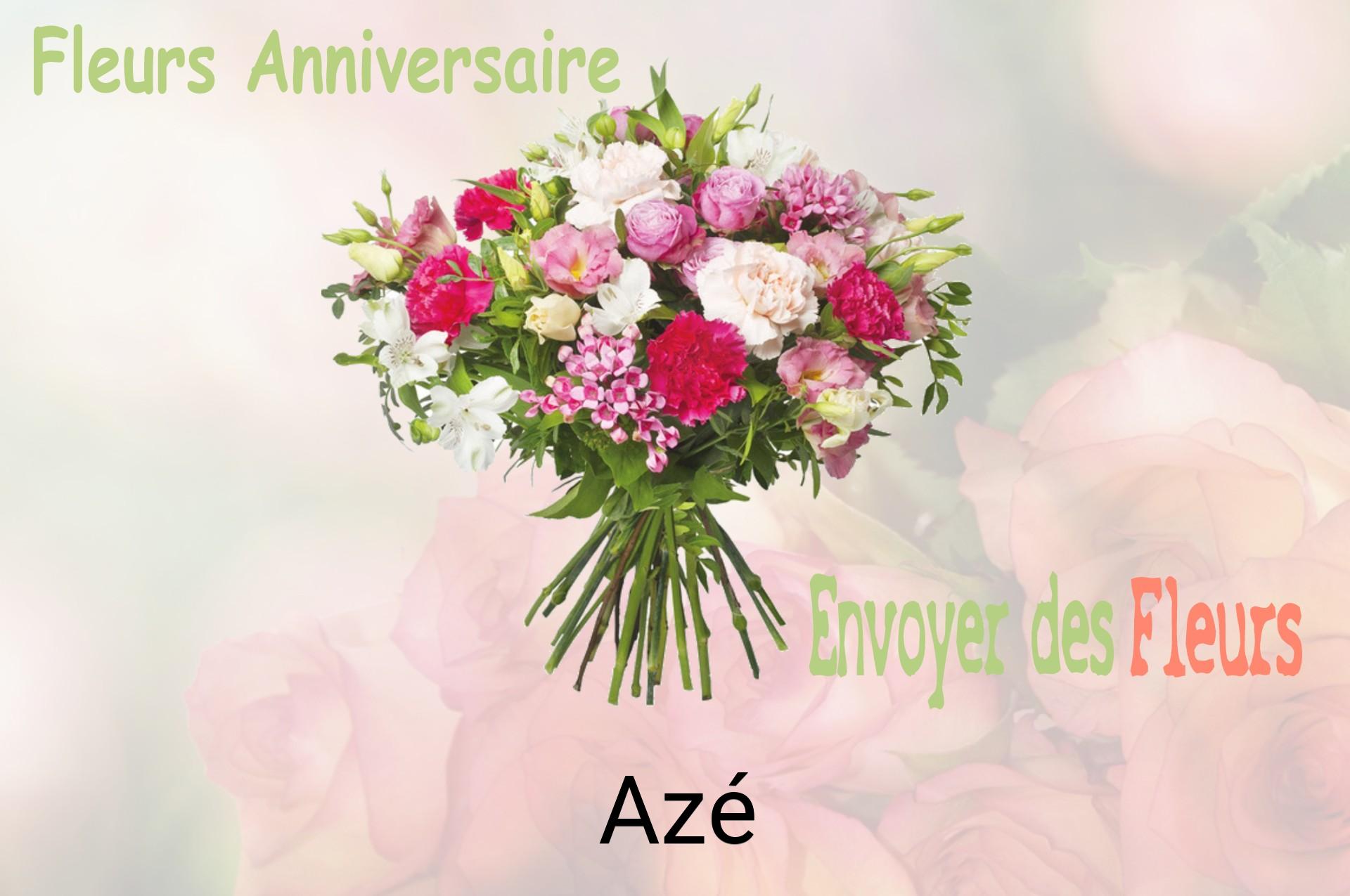 Bouquet de fleurs d’anniversaire livré à Azé